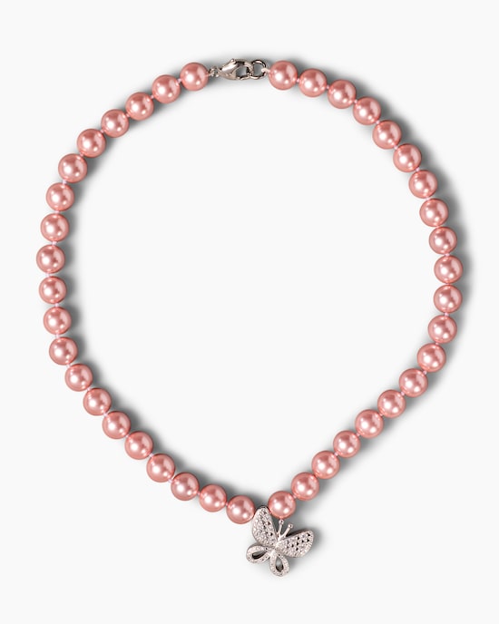 Produktabbildung für Collier MK-Perlen 10mm & Zirkonia