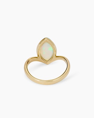 Produktabbildung 4 für Ring mit Kristallopal