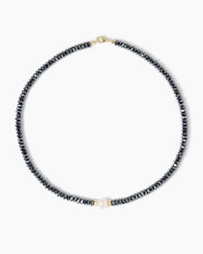 Produktabbildung für Collier mit Hämatit & SWZ-Perlen