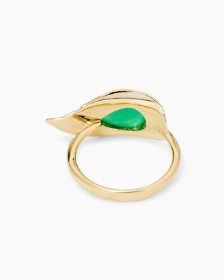 Produktabbildung 4 für Ring mit Chrysopras