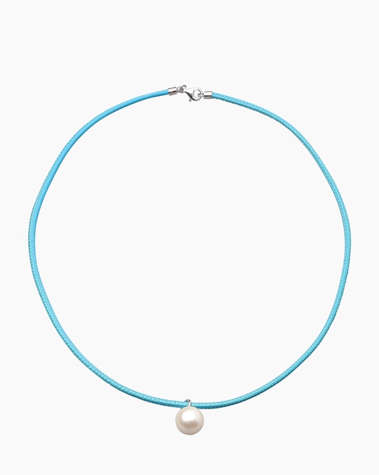 Produktabbildung für Leder-Collier MK-Perle 12 mm