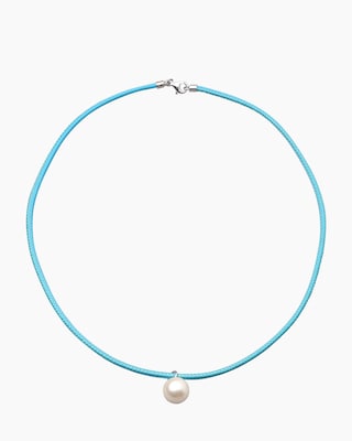 Produktabbildung 1 für Leder-Collier MK-Perle 12 mm