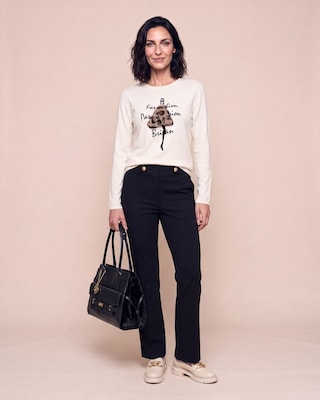 Produktabbildung 4 für Pullover mit Modeskizze