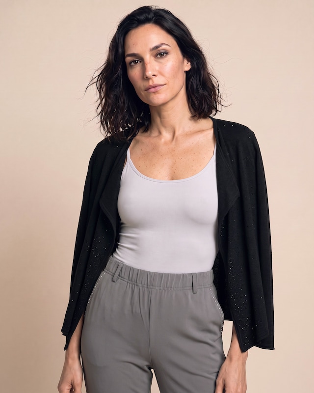 Produktabbildung für Cardigan mit Strass