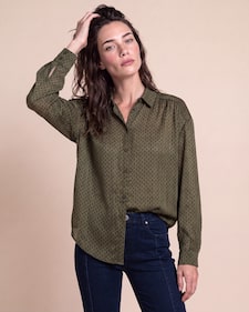 Produktabbildung für Bluse mit Punkteprint