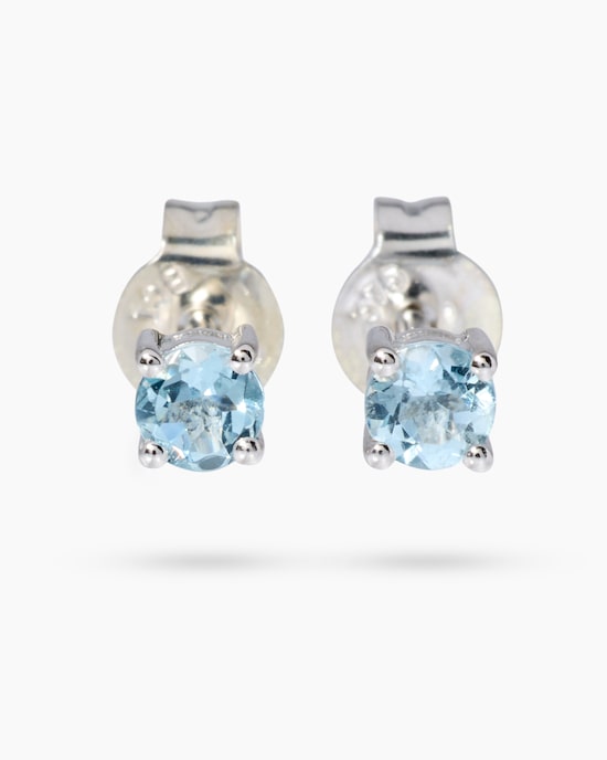 Produktabbildung für Ohrstecker mit Santa Maria Aquamarin