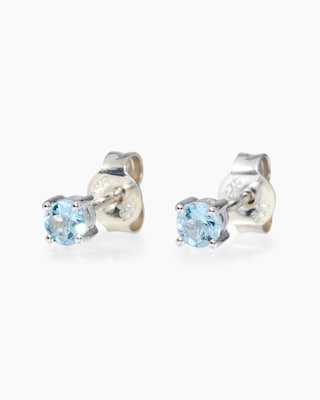 Produktabbildung 5 für Ohrstecker mit Santa Maria Aquamarin