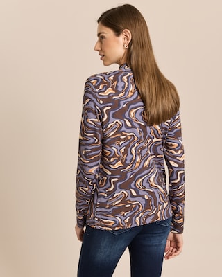 Produktabbildung 4 für Rollkragen-Shirt mit Leoprint
