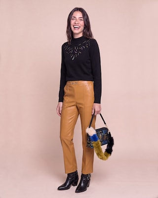 Produktabbildung 3 für Pullover Stehkragen mit Strassdeko