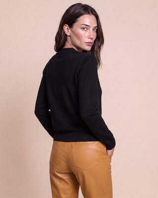 Produktabbildung 2 für Pullover Stehkragen mit Strassdeko