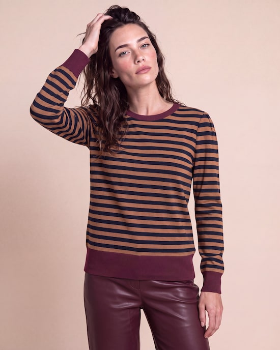 Produktabbildung für Shirt mit Streifen