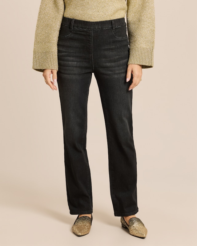 Produktabbildung für Straight Leg Jeans Rundumdehnbund