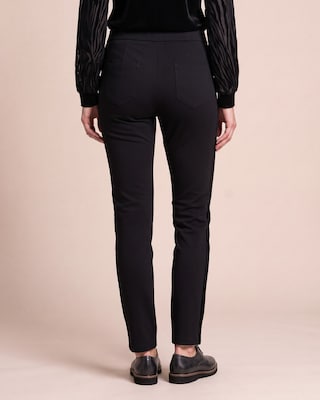 Produktabbildung 2 für Straight Leg Hose mit Samtstreifen