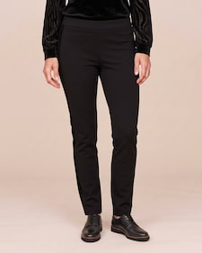 Produktabbildung für Straight Leg Hose mit Samtstreifen