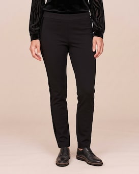 Produktabbildung für Straight Leg Hose mit Samtstreifen