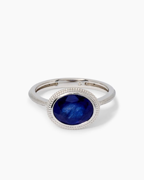 Produktabbildung für Ring mit Saphir