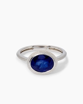 Produktabbildung für Ring mit Saphir