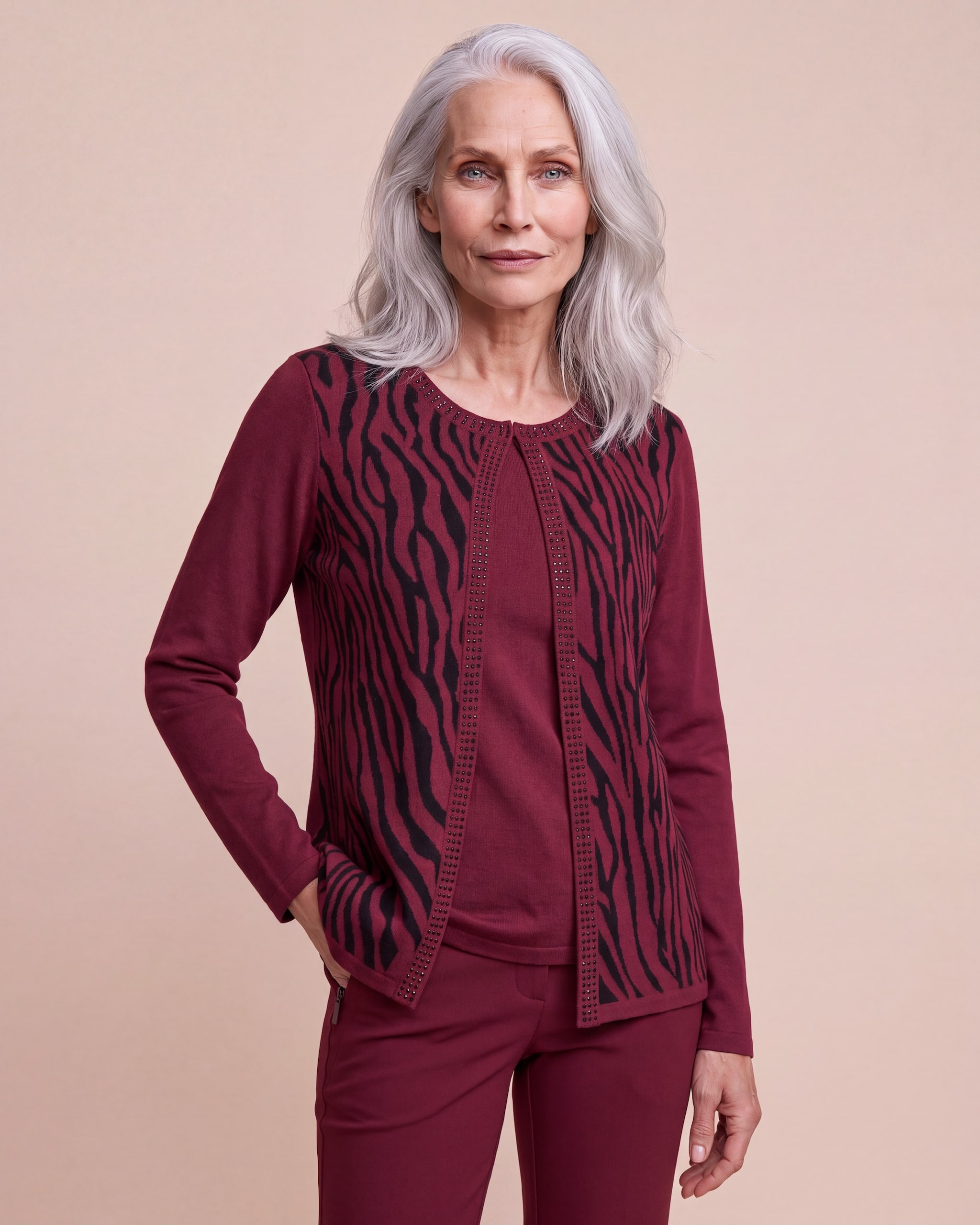 Produktabbildung für Pullover 2-in-1 im Twin-Set-Look