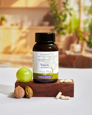 Produktabbildung 2 für Triphala (Dreifrucht) mit Cholin, 180 Kps.