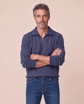 Produktabbildung für Jacquard Fleece-Troyer
