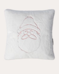 Produktabbildung für Dekokissen "Nikolaus" in Kunstfell-Optik