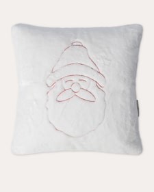 Produktabbildung für Dekokissen "Nikolaus" in Kunstfell-Optik
