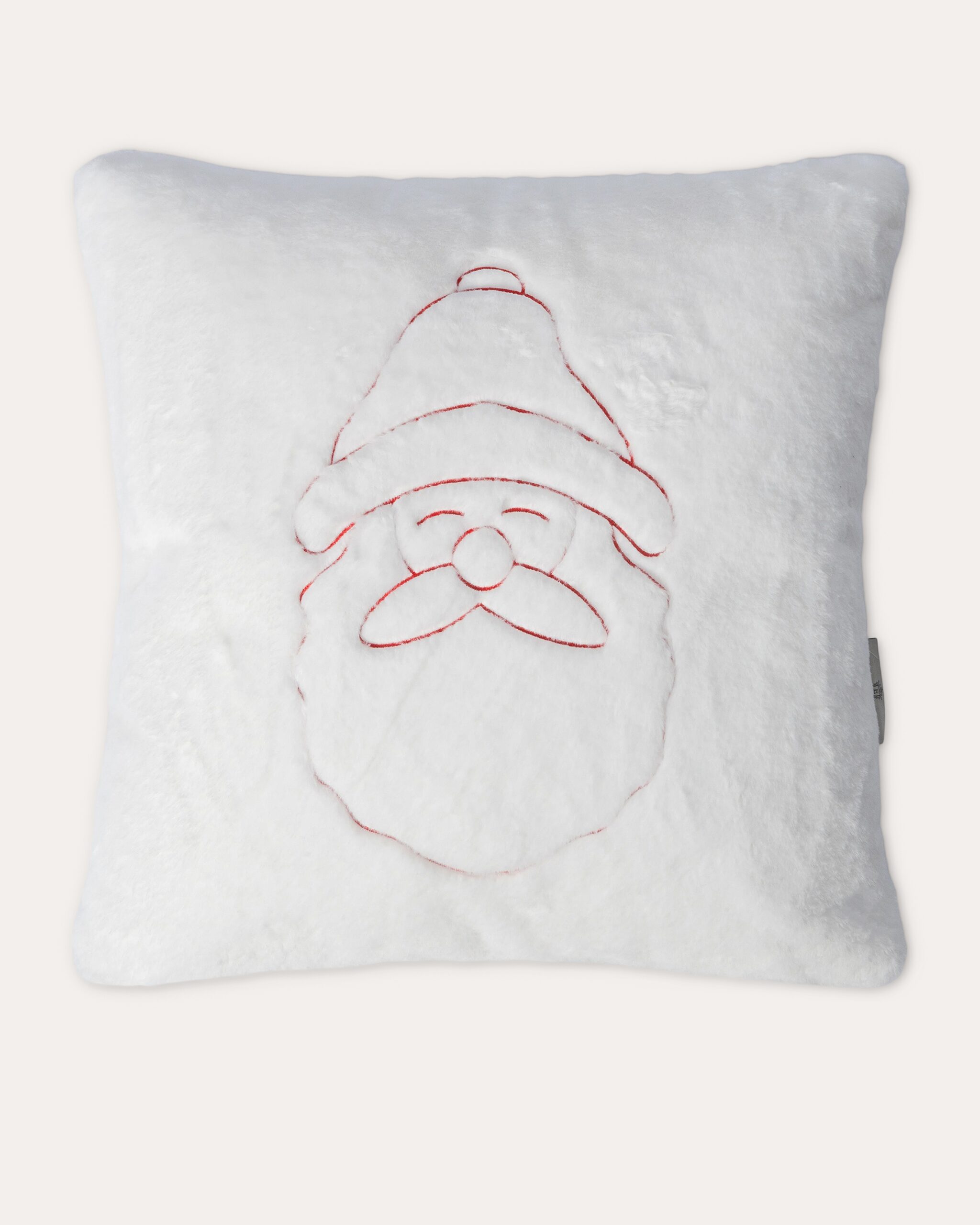 Produktabbildung für Dekokissen "Nikolaus" in Kunstfell-Optik