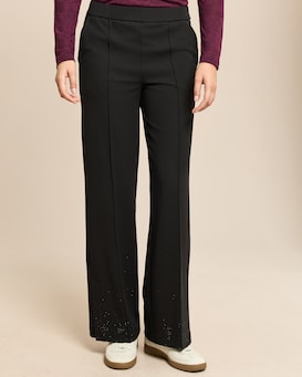 Produktabbildung für Wide Leg Hose mit Schlitzen