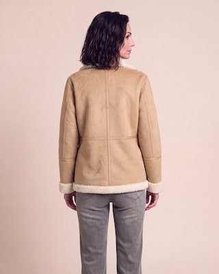 Produktabbildung 2 für Jacke Lammfellimitat