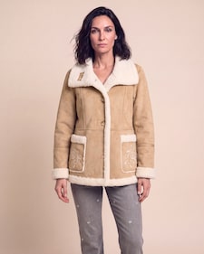 Produktabbildung für Jacke Lammfellimitat