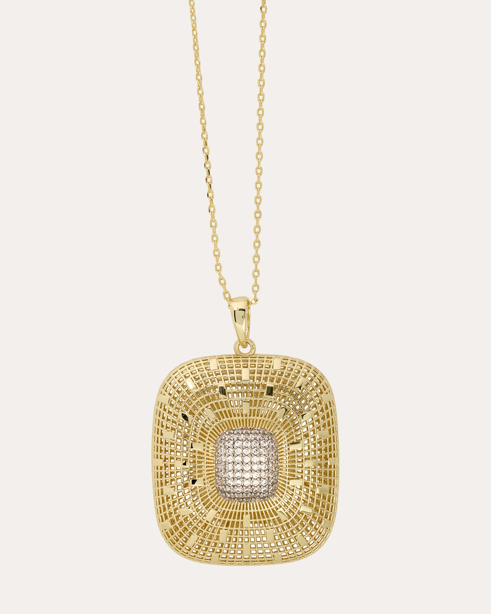 Produktabbildung für Kette + Anhänger mit Zirkonia