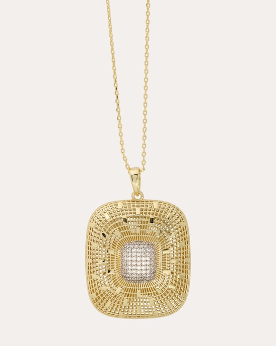 Produktabbildung für Kette + Anhänger mit Zirkonia