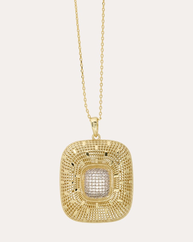 Kette + Anhänger mit Zirkonia
