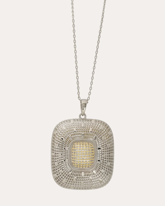 Produktabbildung für Kette + Anhänger mit Zirkonia