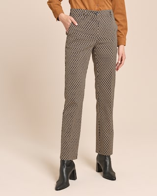 Produktabbildung 1 für Straight Leg Hose mit Jacquard