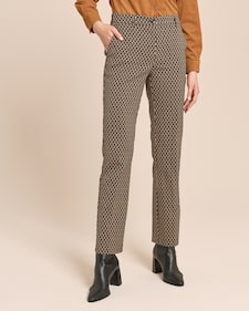 Produktabbildung für Straight Leg Hose mit Jacquard