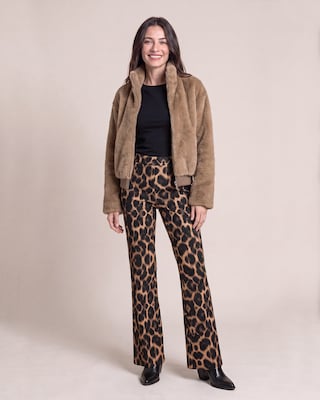 Produktabbildung 4 für Wide Leg Schlupfhose mit Leodruck