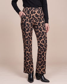 Produktabbildung für Wide Leg Schlupfhose mit Leodruck