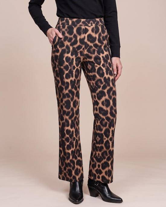 Produktabbildung für Wide Leg Schlupfhose mit Leodruck