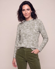 Produktabbildung für Shirt in Strickoptik bedruckt