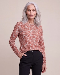 Produktabbildung für Shirt in Strickoptik bedruckt