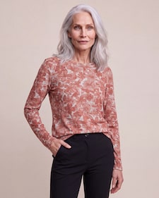 Produktabbildung für Shirt in Strickoptik bedruckt