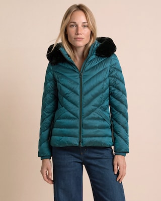 Produktabbildung 2 für Steppjacke mit Webpelzbesatz