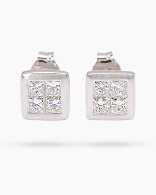 Produktabbildung 1 für Diamant-Ohrstecker 0,50 ct