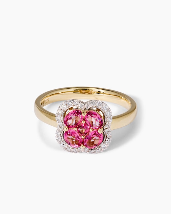 Produktabbildung für Ring mit Topas & Brillanten