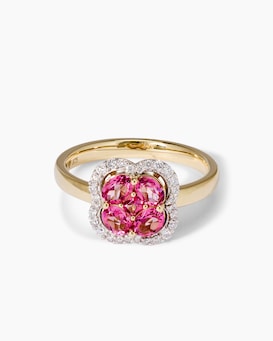Produktabbildung für Ring mit Topas & Brillanten