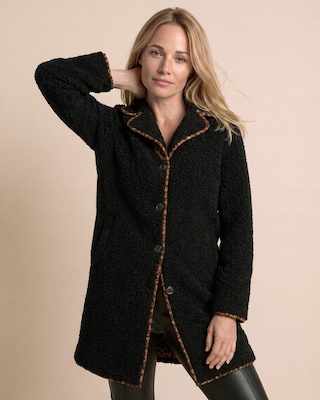 Produktabbildung 1 für Teddymantel mit Leodesign Streifen
