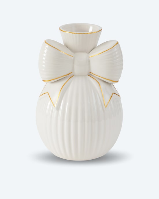Produktabbildung für Vase mit Schleife