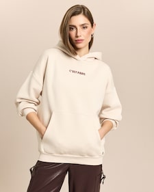 Produktabbildung für Kapuzensweatshirt mit Stickerei