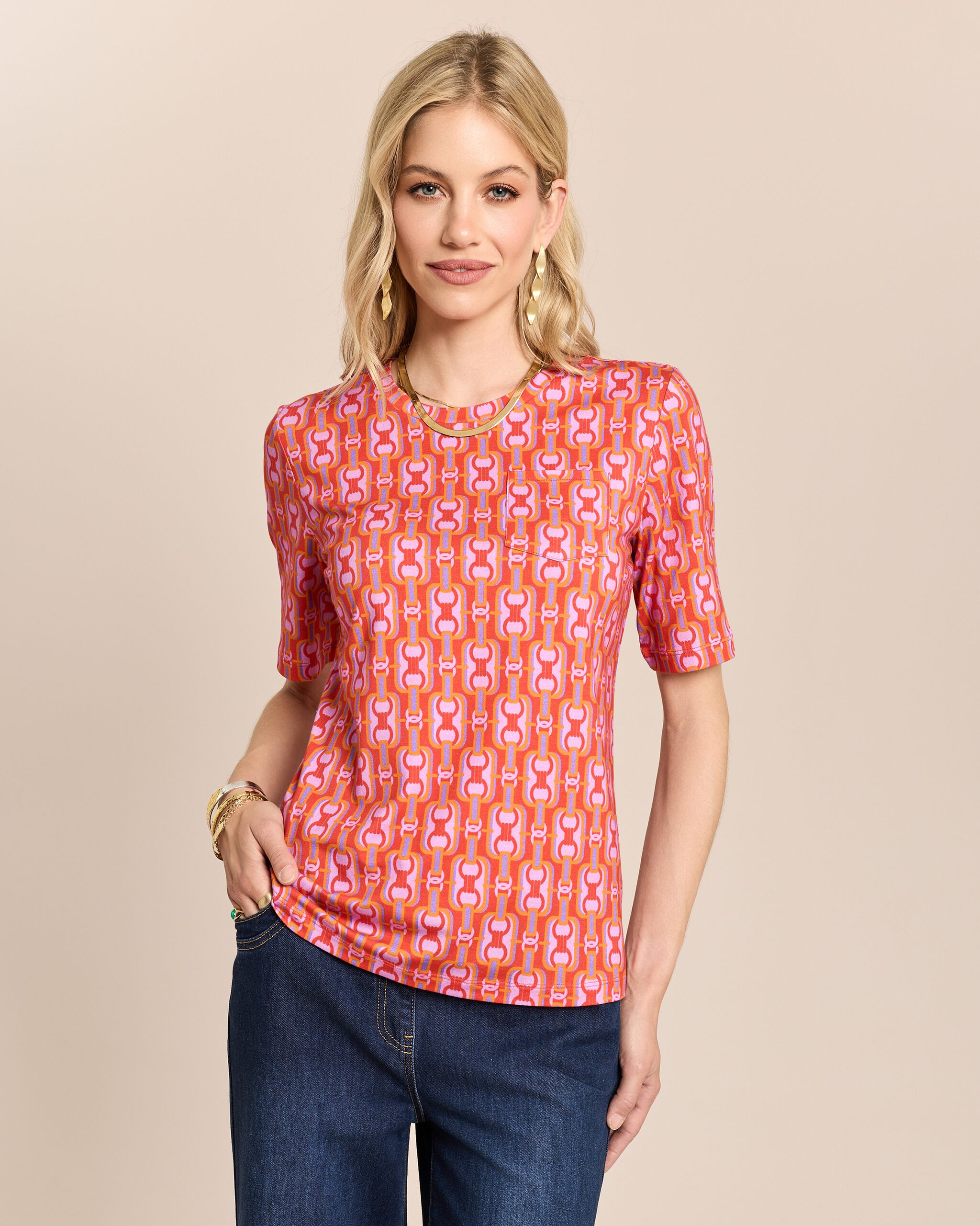 Produktabbildung für Shirt mit Brusttasche